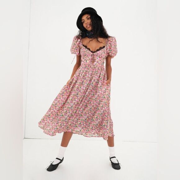 For Love and Lemon Isadora Midi Dress - Picture 1 of 9